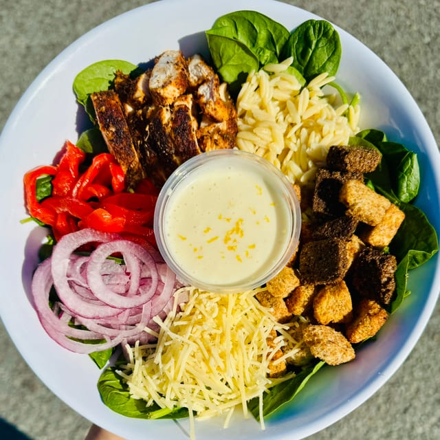 WEEKLY FALL SPINACH SALAD.