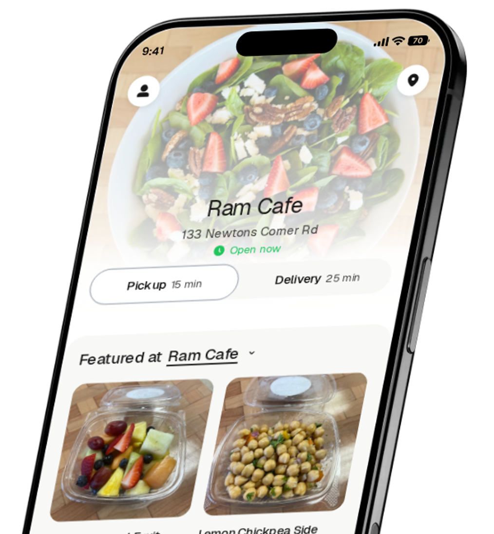 Ram Cafe app preview