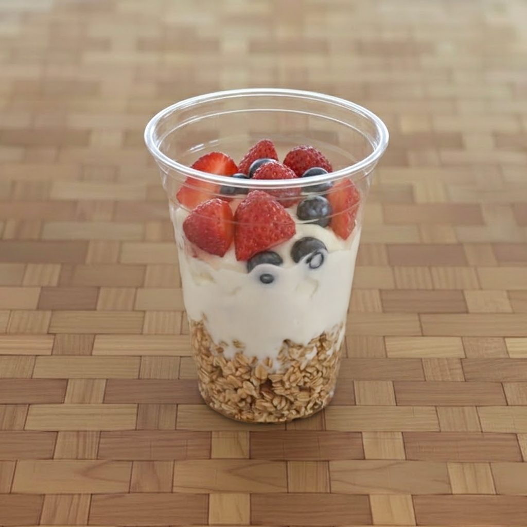 Vanilla Yogurt Parfait (Vgtn)(GF) - Yogurt Parfaits.