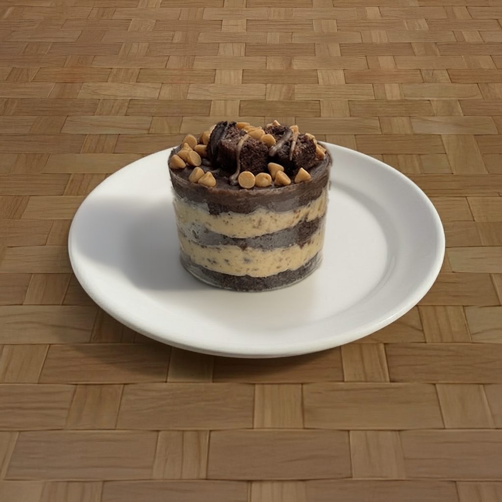 Peanut Butter Mousse Cake.