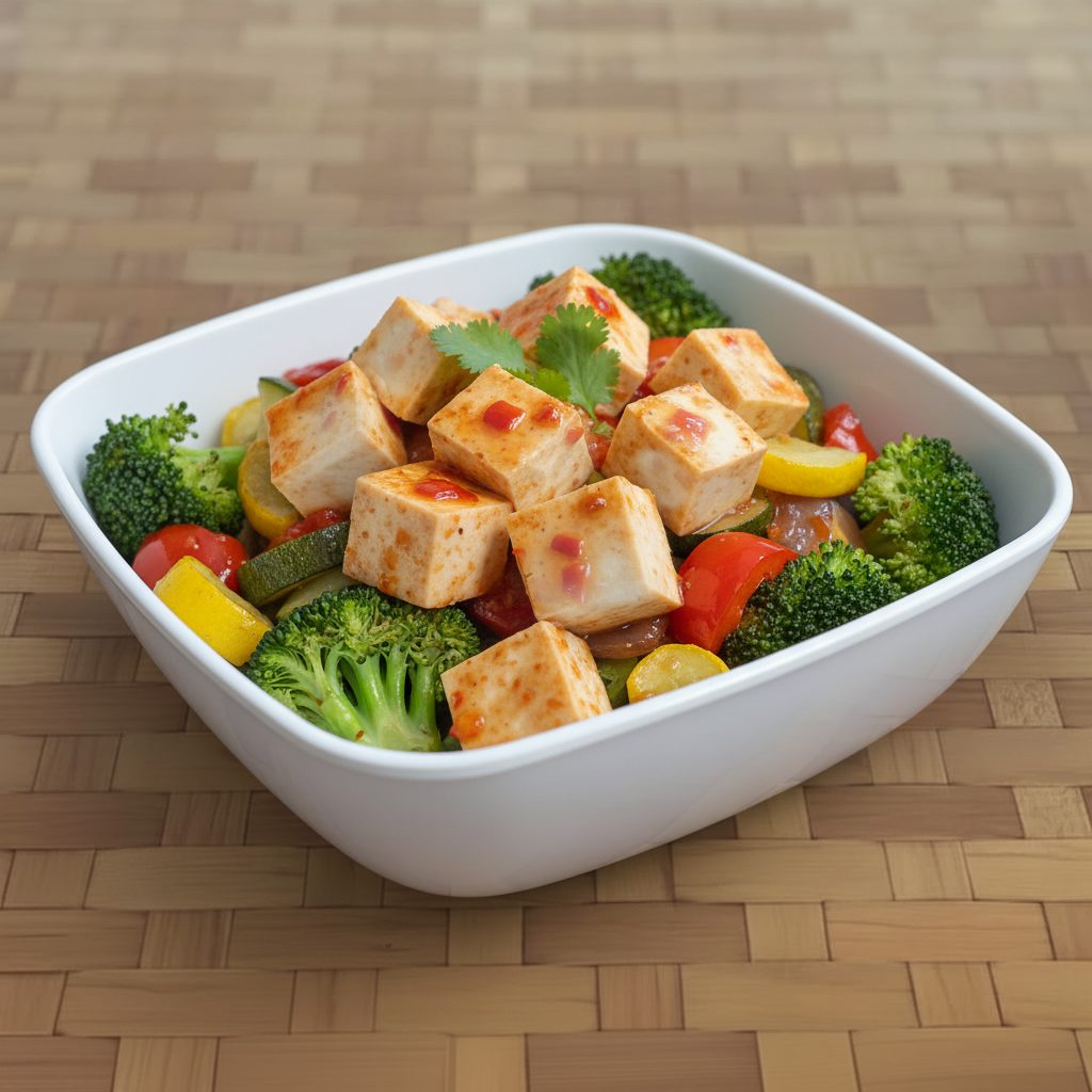 Sweet Thai Chili Tofu.