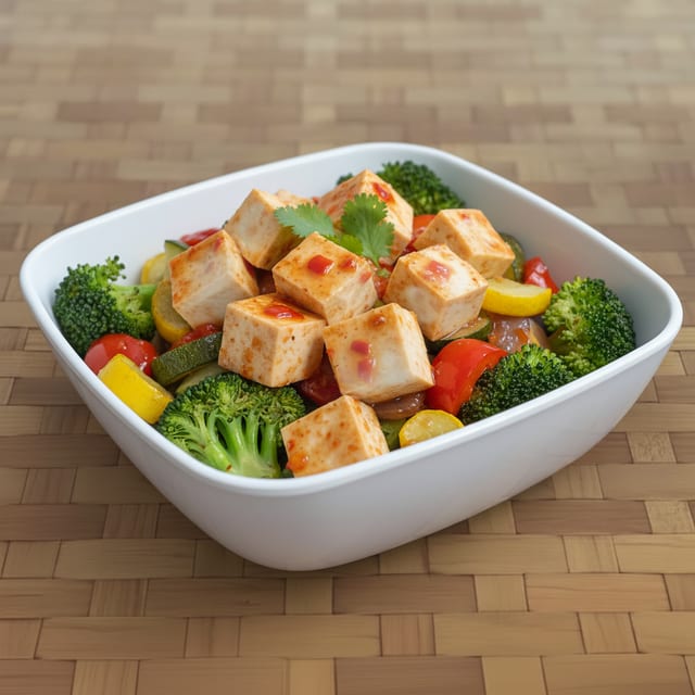 Sweet Thai Chili Tofu.