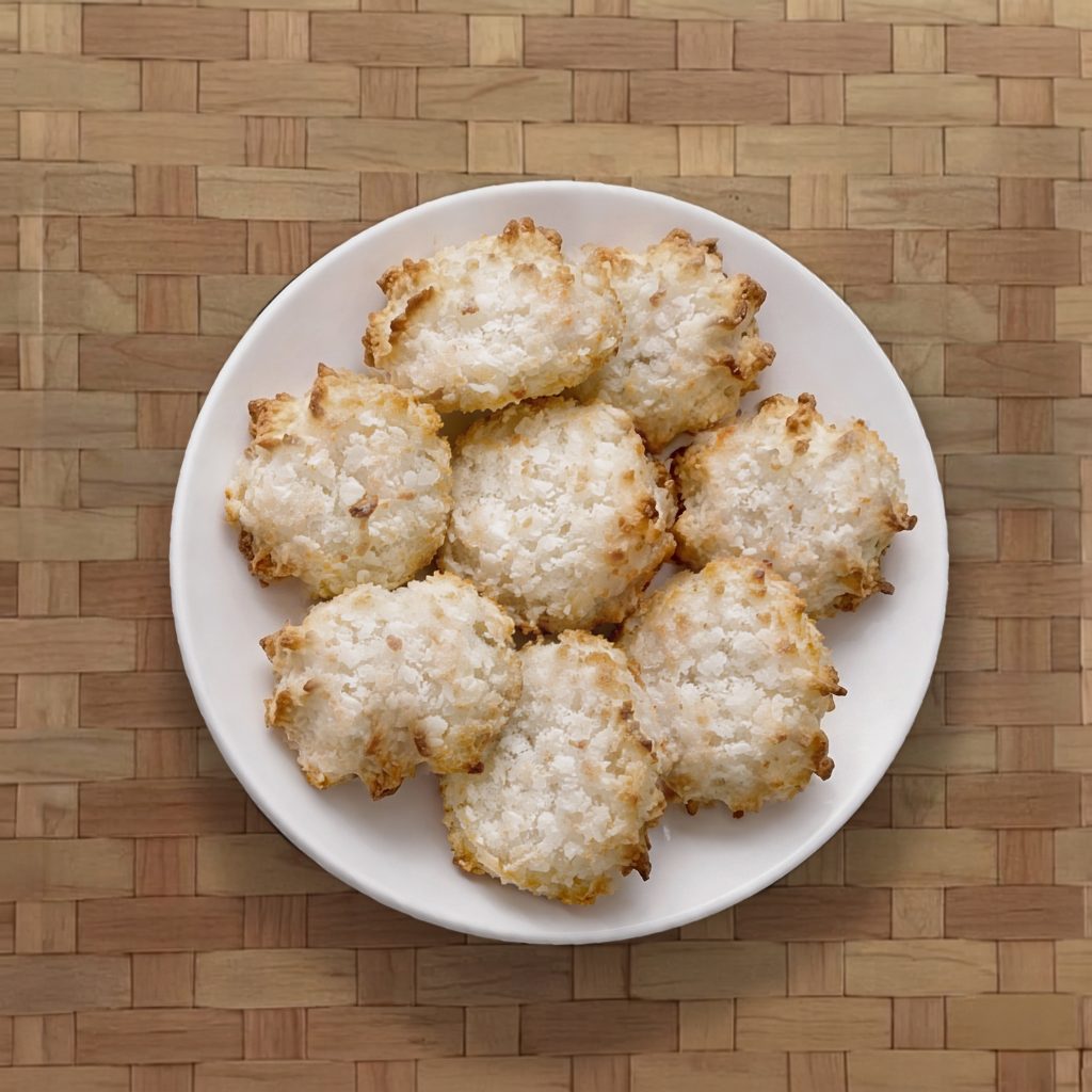 Coconut Macaroons (Vgtn)(GF).