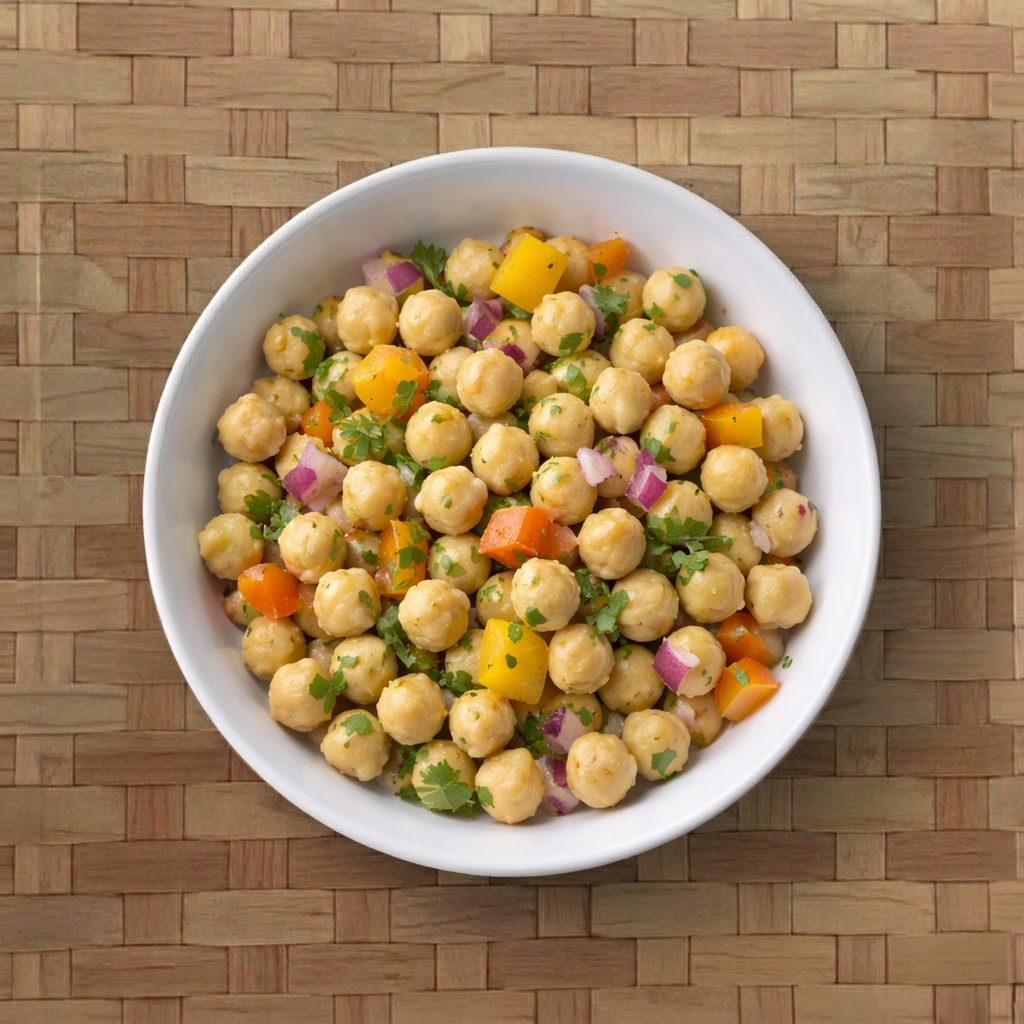 Lemon Chickpea Side Salad.