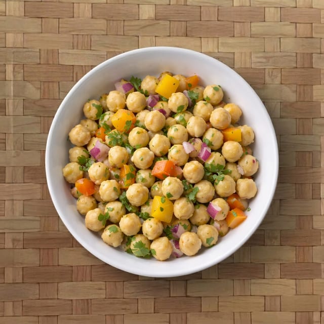 Lemon Chickpea Side Salad.