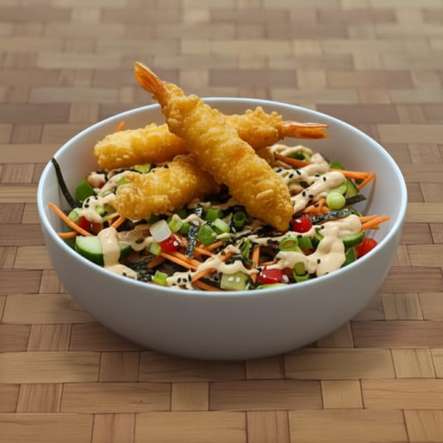 Shrimp Tempura Bowl.