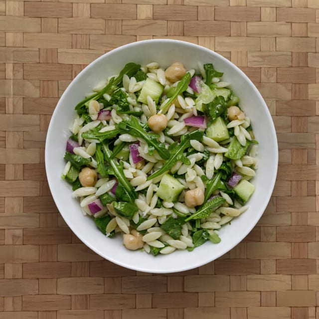 Lemon Orzo Side Salad.