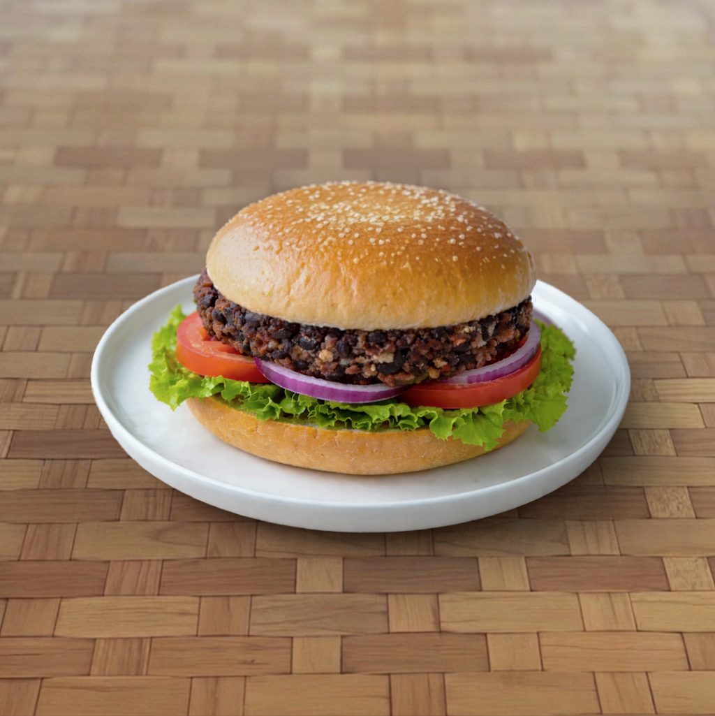 Black Bean Burger.
