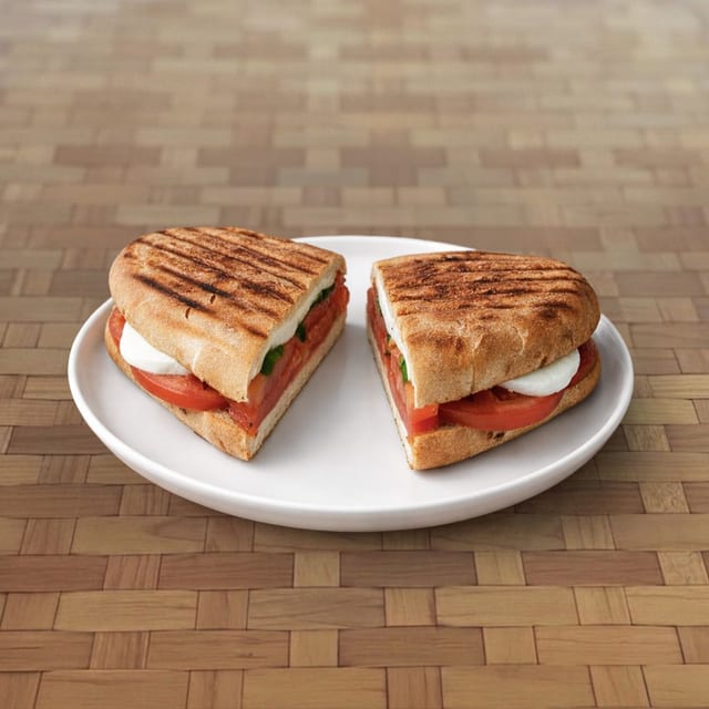 Mozzarella Caprese Panini.