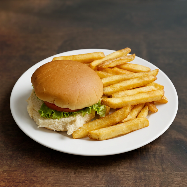 1/4lb All Beef Cheeseburger.