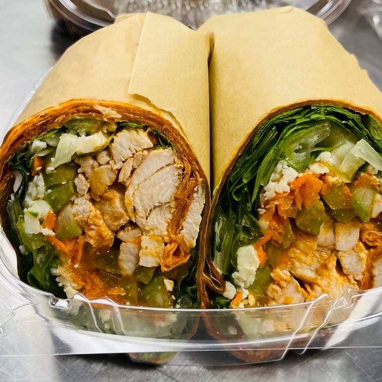 Buffalo Chicken Wrap Delight
