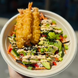 SHRIMP TEMPURA BOWL