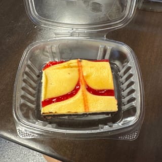 Raspberry Cream Cheese Brownie