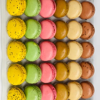 Assorted French Macaroons (VGTN)(GF)